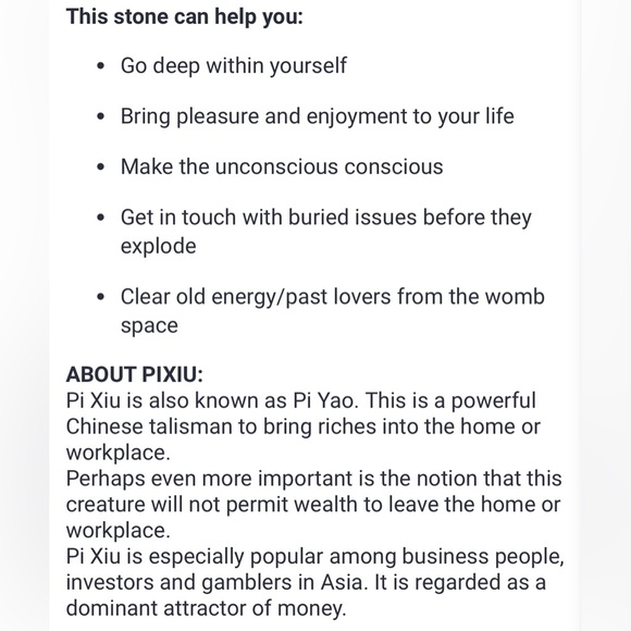 Obsidian (NWOT) elastic bracelet feng shui jewelry - Picture 16 of 17